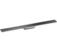 Hansgrohe AXOR Desagüe juego completo canal de desagüe, 900mmpara montaje en pared, 42527, Color: Cromo negro cepillado