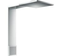 hansgrohe AXOR DuchaComposición módulo de ducha 250/250, 2jet, con ducha de hombro, proyección 488mm, 12594000, Color: cromado