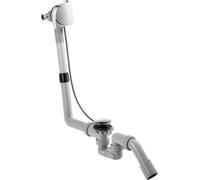 hansgrohe AXOR Exafill S juego completo, bañera, desagüe y rebosadero, 58307000, Color: cromado