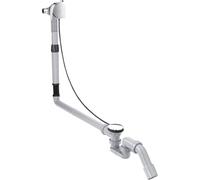 hansgrohe AXOR Flexaplus S juego completo, desagüe y rebosadero, para bañeras especiales, 58317000, Color: cromado