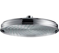 hansgrohe AXOR Montreux 1jet, rociador de disco, 240mm, 28474990, Color: Óptica Oro Pulido