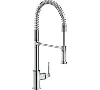 hansgrohe AXOR Montreux DN 15 Mezclador monomando de cocina 210 Semi-Pro, 16582000, Color: cromado