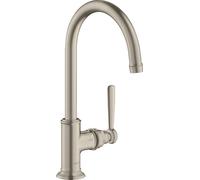 Axor Montreux grifo para lavabo de pie níquel 16518820