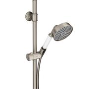 hansgrohe AXOR Montreux set de ducha 0,90 m, teleducha 100 1jet Classic, 27982800, Color: Óptica de acero inoxidable