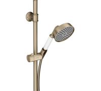 hansgrohe AXOR Montreux set de ducha 0,90 m, teleducha 100 1jet Classic, 27982820, Color: Níquel Cepillado