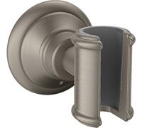 hansgrohe AXOR Montreux soporte de ducha, 16325800, Color: Óptica de acero inoxidable