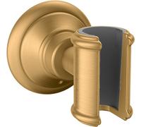 hansgrohe AXOR Montreux soporte de ducha, 16325950, Color: Latón cepillado