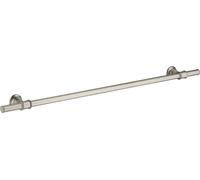 hansgrohe AXOR Montreux toallero de baño 800 mm, 42080800, Color: Óptica de acero inoxidable