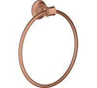 hansgrohe AXOR Montreux toallero en forma de anillo, 42021310, Color: Oro rojo cepillado