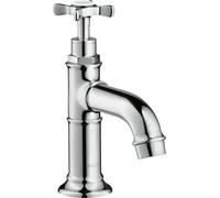 hansgrohe AXOR Montreux Válvula estacionaria de suelo sin juego de desagüe, sólo para conexión de agua fría, 16530000, Color: cromado