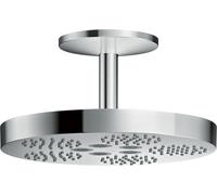 hansgrohe AXOR One ducha de techo 280 1jet con conexión al techo, 48493000, Color: cromado
