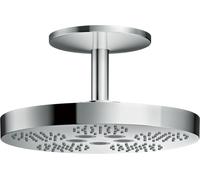 hansgrohe AXOR One ducha de techo 280 2jet con conexión al techo, 48494000, Color: cromado