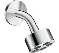 hansgrohe AXOR One ducha de techo 75 1jet EcoSmart con brazo de ducha, 48490000, Color: cromado