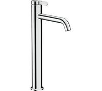 hansgrohe AXOR One Mezclador monomando de lavabo 260 con maneta y juego de desagüe, proyección 180mm, 48002000, Color: cromado