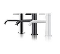 hansgrohe AXOR One mezclador monomando de lavabo 70 con maneta y juego de desagüe, proyección 130mm, 48001700, Color: Blanco Mate