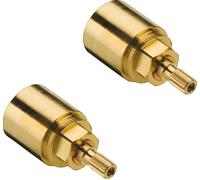 hansgrohe AXOR prolongación 25mm, para base mezcladora de lavabo de 3 agujeros, 96259000