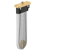 hansgrohe AXOR sBox set listo para usar softsquare, 28017250, Color: Óptica de oro cepillado