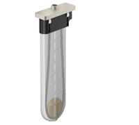 hansgrohe AXOR sBox set listo para usar softsquare, 28017800, Color: Óptica de acero inoxidable