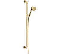 hansgrohe AXOR set de ducha 0,90 m, con ducha manual 85 1jet, 26023990, Color: Óptica Oro Pulido