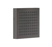 hansgrohe AXOR ShowerComposition Ducha de hombro 110/110, 1jet, 12596340, Color: Cromo negro cepillado