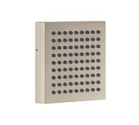 hansgrohe AXOR ShowerComposition Ducha de hombro 110/110, 1jet, 12596820, Color: Níquel Cepillado
