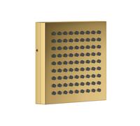 hansgrohe AXOR ShowerComposition Ducha de hombro 110/110, 1jet, 12596990, Color: Óptica Oro Pulido