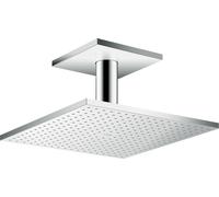 hansgrohe AXOR ShowerSolutions de ducha superior 300/300 2jet, conexión al techo, 35320000, Color: cromado