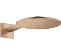 Axor ShowerSolutions brazo de ducha con efecto lluvia 30x30 cm circular || 35303310
