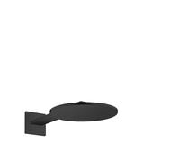 hansgrohe AXOR ShowerSolutions Ducha 300 2jet, conexión a la pared, brazo de ducha 450 mm, 35303670, Color: negro mate