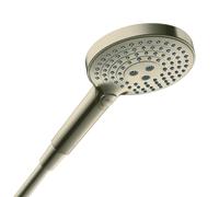 hansgrohe AXOR ShowerSolutions ducha de mano 120 3jet, 26050820, Color: Níquel Cepillado