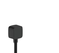 hansgrohe AXOR ShowerSolutions FixFit Conexión de manguera, 36731670, Color: negro mate