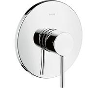 hansgrohe AXOR Starck Mezclador monomando de ducha empotrado con mango de ping, 10616000, Color: cromado