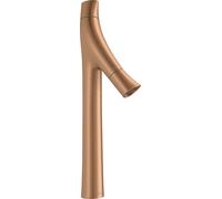 hansgrohe AXOR Starck Organic Mezclador de lavabo de 2 manijas 240, sin lanza, para lavabos, 12013140, Color: Bronce cepillado