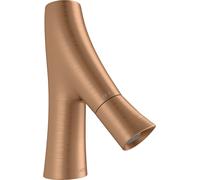hansgrohe AXOR Starck Organic Standventil 50 sin desagüe, 12110140, Color: Bronce cepillado