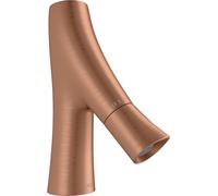 hansgrohe AXOR Starck Organic Standventil 50 sin desagüe, 12110310, Color: Oro rojo cepillado