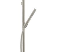 hansgrohe AXOR Starck set de ducha 0,90m, con ducha manual 1jet, 27983800, Color: Óptica de acero inoxidable