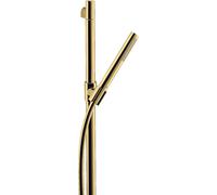 hansgrohe AXOR Starck set de ducha 0,90m, con ducha manual 1jet, 27983990, Color: Óptica Oro Pulido