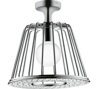 hansgrohe AXOR Starck ShowerSelect LampShower 275 1jet con conexión al techo, 26032000, Color: cromado