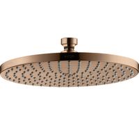hansgrohe AXOR Starck ShowerSolutions Plato de ducha 240 1jet, 28494300, Color: Oro rojo pulido