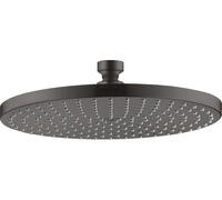 hansgrohe AXOR Starck ShowerSolutions Plato de ducha 240 1jet, 28494340, Color: Cromo negro cepillado
