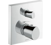 hansgrohe AXOR Starck Termostato orgánico empotrado con válvula de cierre, 1 consumidor, 12715000, Color: cromado