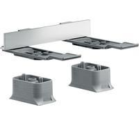 hansgrohe AXOR UNIVERSAL Accesorios Juego de adaptadores, 42870000, Color: cromado