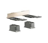 hansgrohe AXOR UNIVERSAL Accesorios Juego de adaptadores, 42870140, Color: Bronce cepillado