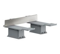 hansgrohe AXOR UNIVERSAL Accesorios Juego de adaptadores, 42870800, Color: Óptica de acero inoxidable