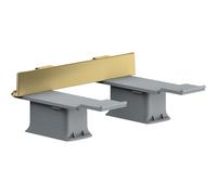 hansgrohe AXOR UNIVERSAL Accesorios Juego de adaptadores, 42870990, Color: Óptica Oro Pulido