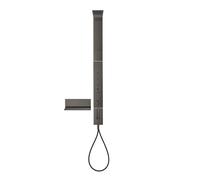 hansgrohe AXOR UNIVERSAL Balda rectangular, metal, longitud 300mm, 42644330, Color: Cromo negro pulido