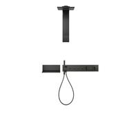 hansgrohe AXOR UNIVERSAL Balda rectangular, metal, longitud 300mm, 42644670, Color: negro mate