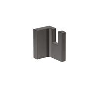 hansgrohe AXOR UNIVERSAL Ganchura toallero rectangular, metal, 42611340, Color: Cromo negro cepillado