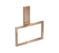 hansgrohe AXOR UNIVERSAL Toallero rectangular, metal, giratorio, 42623300, Color: Oro rojo pulido