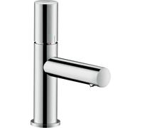 hansgrohe AXOR Uno monomando lavabo 80, Zerogriff, sin kit de desagüe, proyección 108mm, 45005000, Color: cromado